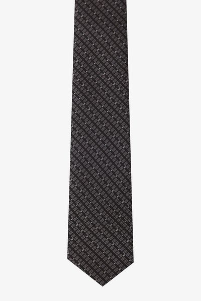 ALTINYILDIZ CLASSICS Men's Anthracite Patterned Tie