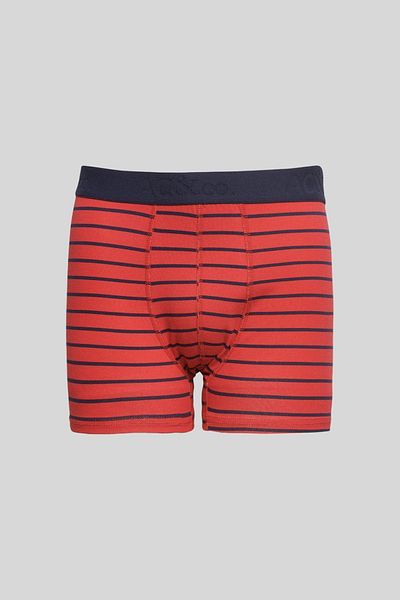AC&Co / Altınyıldız Classics 3er-Pack flexible Baumwoll-Boxershorts für Herren in Marineblau und Rot