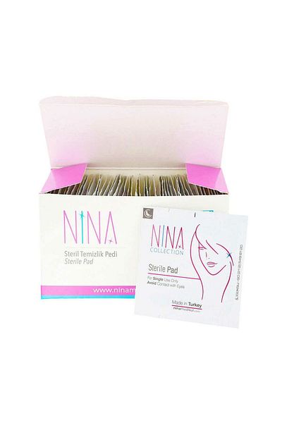 nina Sterile Cleaning Pad 50 Pieces/Pack