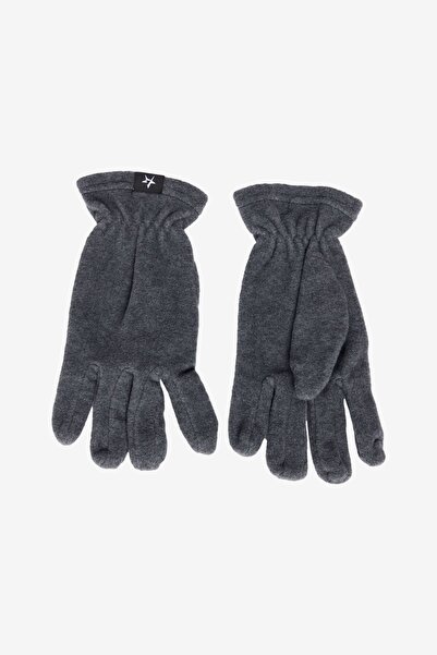 ALTINYILDIZ CLASSICS Erkek Antrasit-Melanj Polar Bere Boyunluk Eldiven Set