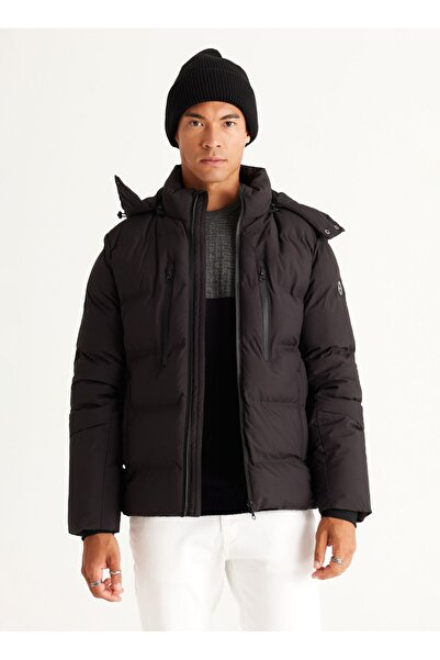 ALTINYILDIZ CLASSICS Altıny Yıldız Classics haină neagră pentru bărbați 4A082...