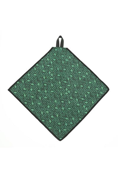 Decathlon Quechua Microfiber Wiping Cloth - Green - Clean 100