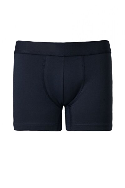 AC&Co / Altınyıldız Classics Ανδρικό σετ προίκας από βαμβακερό μπορντό-μπλε ναυτικό 3 τεμαχίων ελαστικό μπόξερ (σετ γαμπρού)