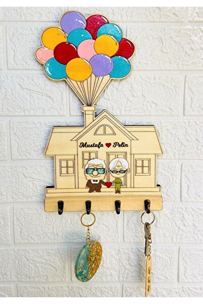 PSAcraft Hediye Duvar Dekor - Duvar Dekorasyon Anahtarlık Askısı 20 Cm X 32 Cm