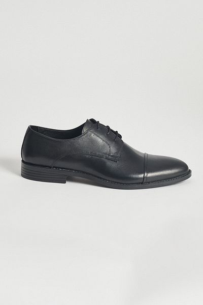 ALTINYILDIZ CLASSICS Klassische Herrenschuhe aus 100 % echtem Leder in Schwarz
