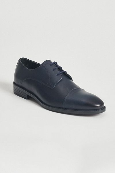 ALTINYILDIZ CLASSICS Ανδρικά Παπούτσια Navy Blue 100% Γνήσιο Δέρμα Classic