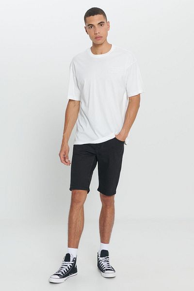 AC&Co / Altınyıldız Classics Ανδρικό μπλουζάκι εκρού Loose Fit Loose Cut 100% βαμβακερό εμπριμέ με λαιμόκοψη