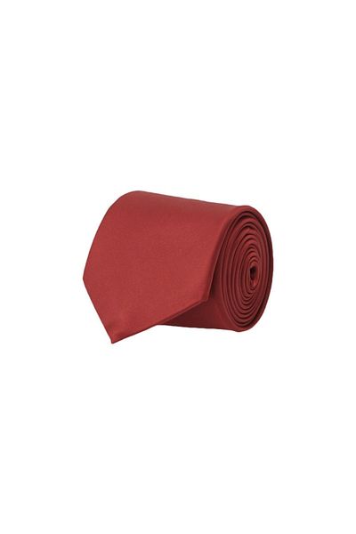 ALTINYILDIZ CLASSICS Cravată clasică fără model roșu Claret pentru bărbați