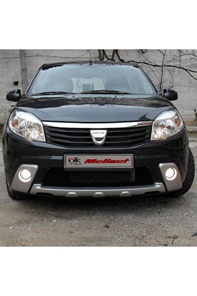 Meliset (boyasız) Dacia Sandero Sisli Ön Tampon 2007 - 2011 Arasına Uyumludur
