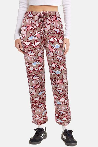 MEG STYLE Large Size Wide Leg Viscose Women's Pajamas - Meg