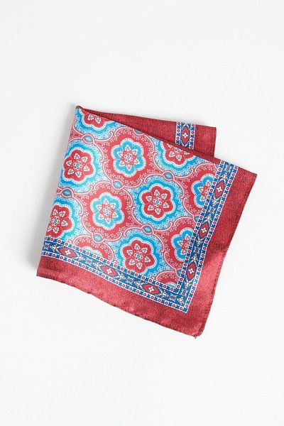 ALTINYILDIZ CLASSICS Batista pentru bărbați cu model Burgundy