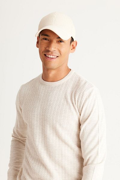 AC&Co / Altınyıldız Classics Pulover pentru bărbați A.taș Anti-pelușare, fără găuri, cu ajustare standard în față, tricotaje jacquard