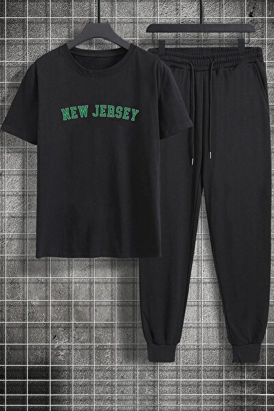 trendypassion Σετ φόρμας Unisex New Jersey με στάμπα 2 τεμαχίων