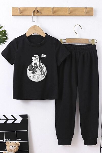 trendypassion Детско долнище космонавт - горен комплект анцуг