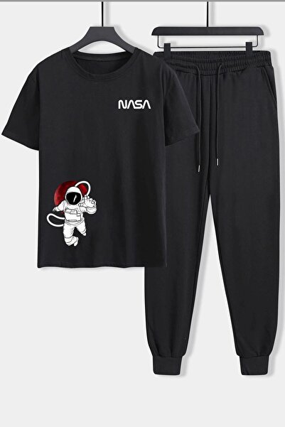 trendypassion Unisex Nasa Printed 2-Piece Tracksuit Set