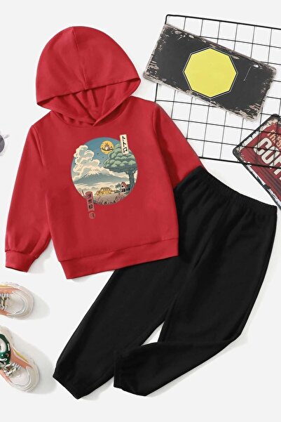 trendypassion Детски анцуг Ukiyo E Neighbor