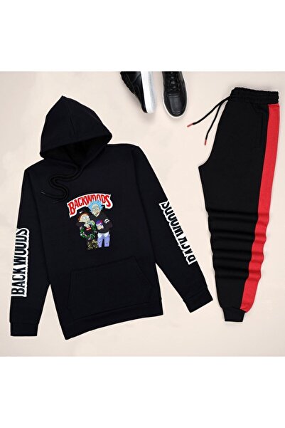 trendypassion Set de trening Black Backwoods