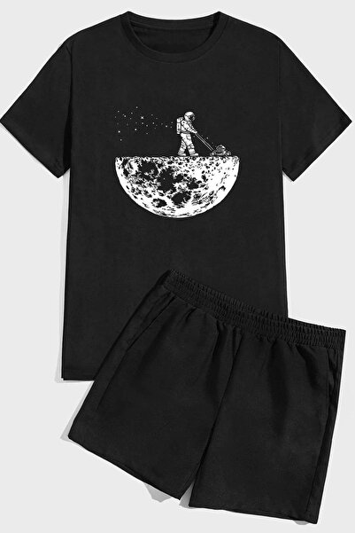 trendypassion Σετ άνετο σορτς με στάμπα Gardener