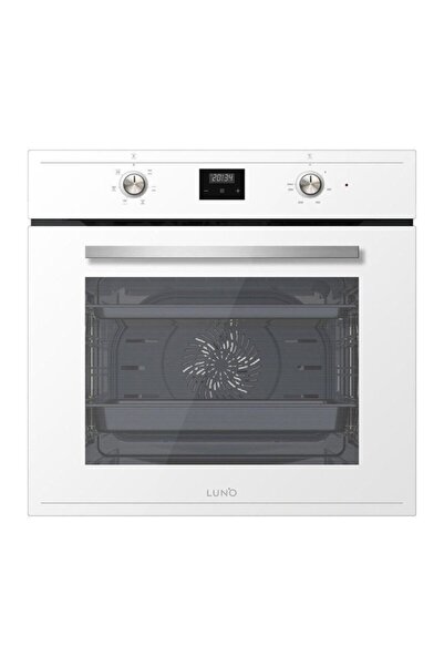 Luno Ankastre Cam Fırın 60 Cm Beyaz F6502w01
