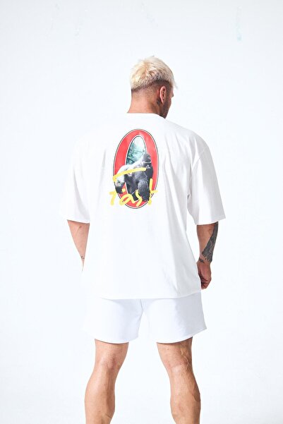 FAST EFFECT WEAR Gorilpia Oversize T-Shirt - Ψηφιακή εκτύπωση στην πλάτη