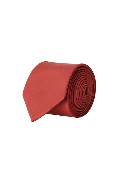 ALTINYILDIZ CLASSICS Cravată clasică fără model roșu Claret pentru bărbați