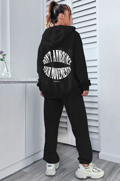 trendypassion Unisex Dont Printed Tracksuit Set