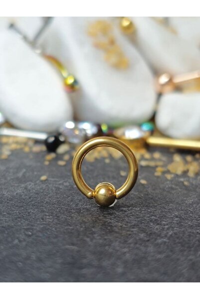 Lumnos Takı Cerrahi Çelik Piercing Halka Kıkırdak Septum Tragus Conch Helix G...