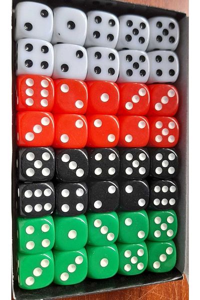 Zariff Evim 4 Okey Dice 1St Quality