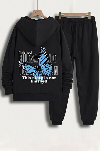 trendypassion Σετ φόρμας Unisex με στάμπα πεταλούδας