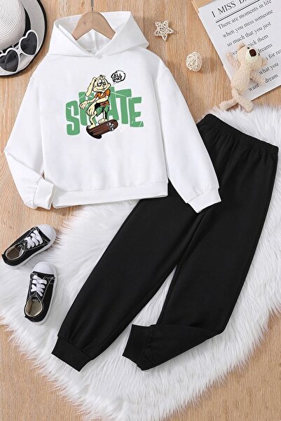 trendypassion Σετ Παιδική Ολοήμερη Φόρμα Κουνέλι