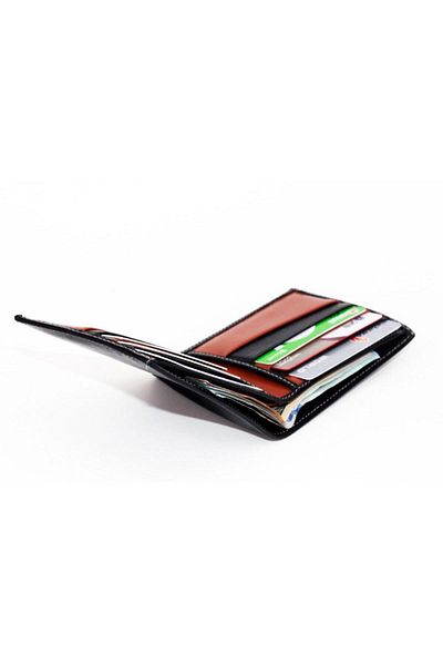 Westpolo Genuine Leather Men's Wallet with Hidden Card Holder Compartment