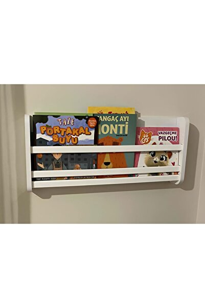 Emdief Home Safir Tek Raflı Kitaplık - Çocuk Odası Eğitici Montessori Kitaplı...