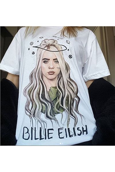 Köstebek Μπλουζάκι Billie Eilish Galaxy Unisex