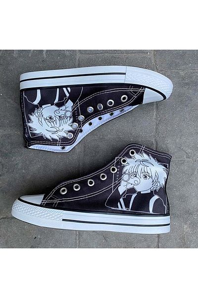 Köstebek Hunter X Hunter: Killua Long Canvas Shoes