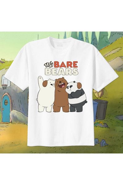 Köstebek We Bare Bears Unisex T-shirt