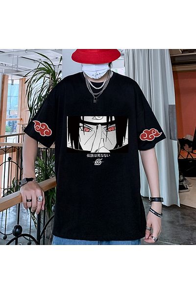 Köstebek Μπλουζάκι Anime Unisex Naruto Uchiha