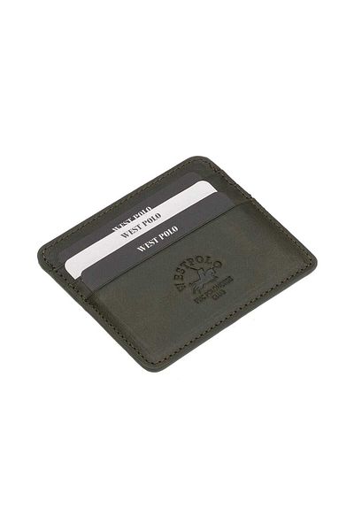 Westpolo Unisex Super Slim με θήκη για κέρματα Γνήσιο δέρμα Λεπτή θήκη πιστωτικής κάρτας & θήκη επαγγελματικής κάρτας Πορτοφόλι 6 θέσεων