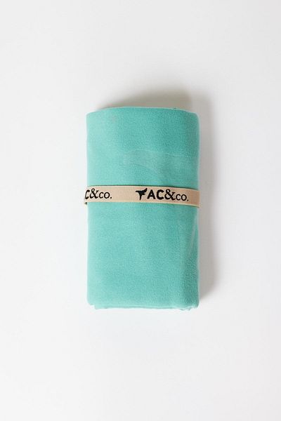 AC&Co / Altınyıldız Classics Ανδρική πετσέτα παραλίας Aqua Green Microfiber (80 cm x 150 cm)