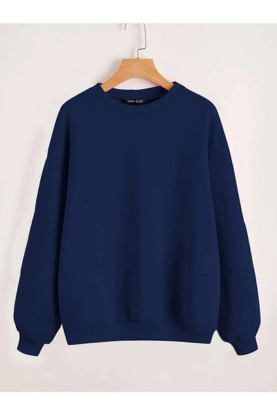 DAXİS Sportwear Company Φούτερ Unisex Oversize - Σετ με 2 λαιμόκοψη
