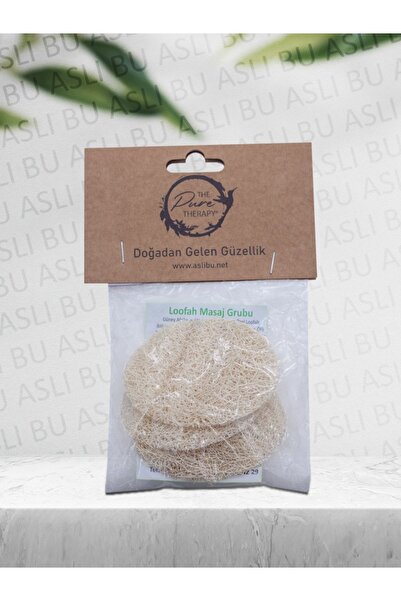 The Pure Therapy Kabak Lifi Yüz Peeling Kesesi