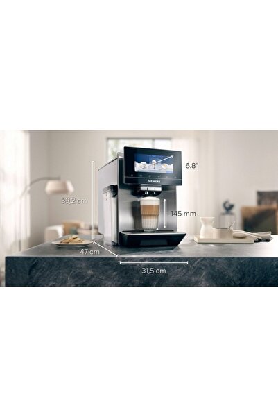 Siemens Tq905r03 Eq.900 Paslanmaz Çelik Home Connect Tam Otomatik Kahve Makinesi
