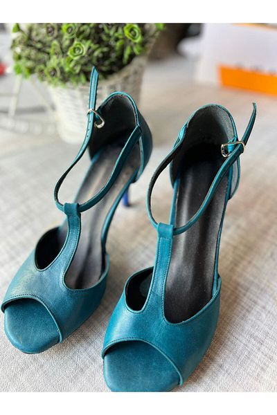 SUNA Tango Women's Shoes - 8.5 cm, T Model Leather, Special Production