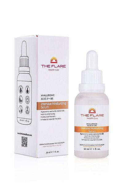 The Flare Health Care Intense Moisturizing Serum (HYALURONIC ACID 2% B5)