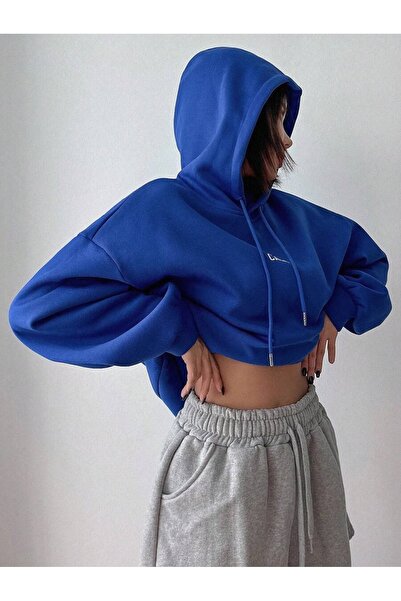 MOONBULL Φούτερ Unisex Oversize με κουκούλα - Growth Back Printed