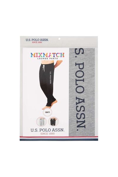 U.S. Polo Assn. Erkek Gri Melanj Pijama Altı 18471