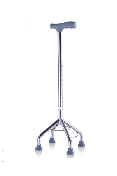 IT SMART 4 Ayarlanabilir Dört 4 Ayaklı Baston Denge Bastonu Quad Tripod BME40...