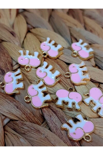 Yasamtohumu Pozlaćeni aparat u obliku ružičastog slona/2 komada (51816)