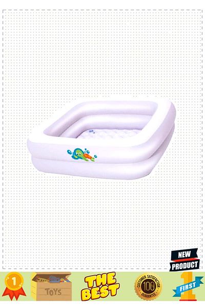 OMZ 5 Liter Square Baby Pool - Girl Boy Educational Toy