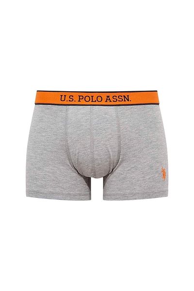 U.S. Polo Assn. Ανδρικά Boxers 2-συσκευασίας σε γκρι εμπριμέ