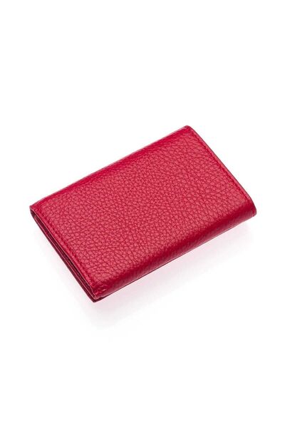 Westpolo West Polo Genuine Leather Unisex Coin Compartment Wallet Card Holder